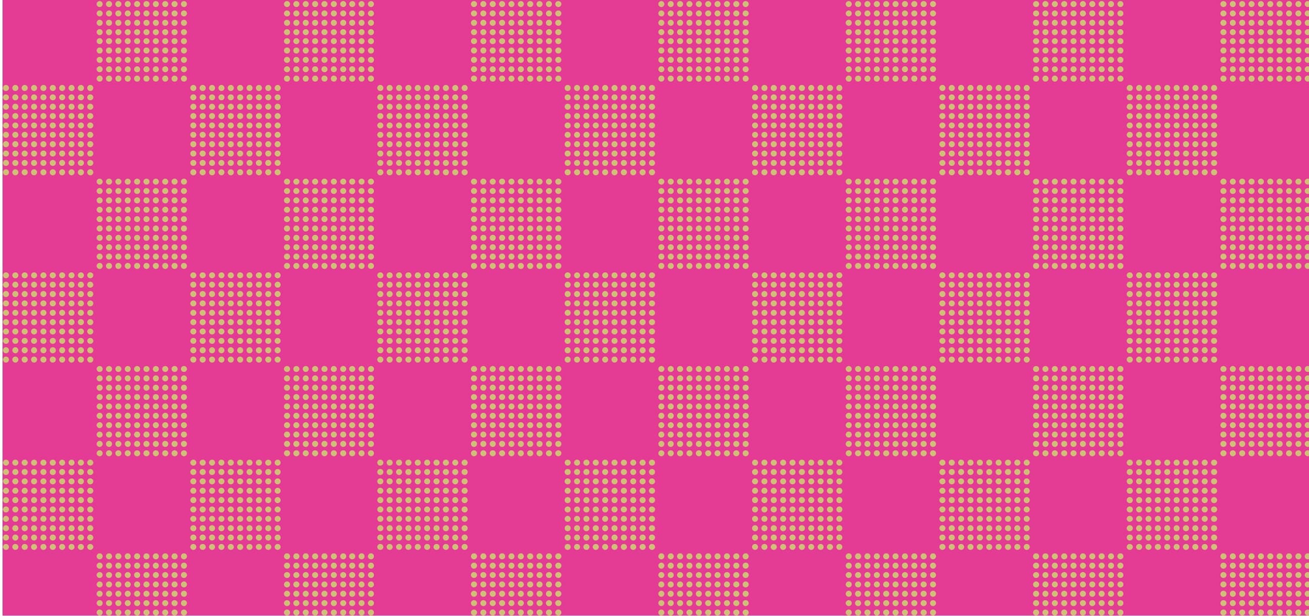pink and olive checkerboard pattern