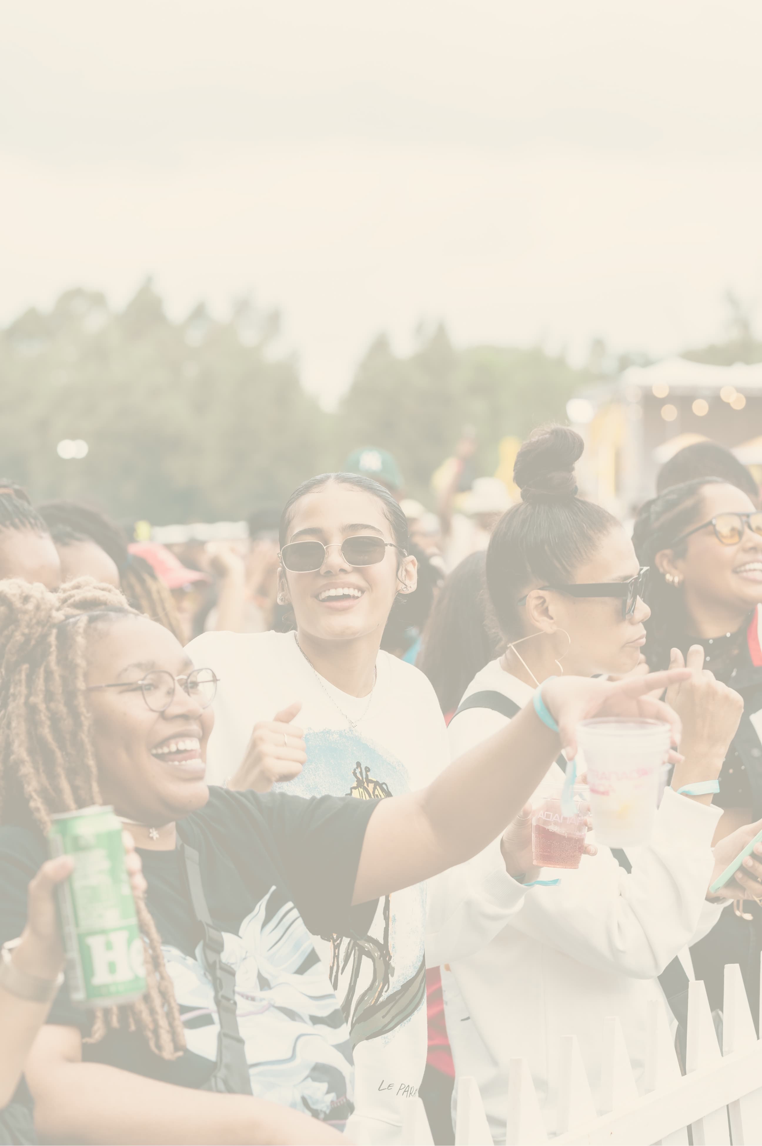 group of people enjoying the festival